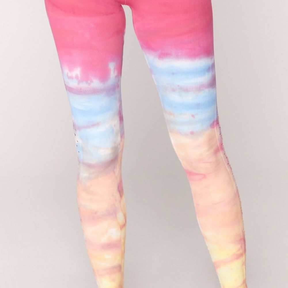 Self Love Legging- Sunrise Dip Dye